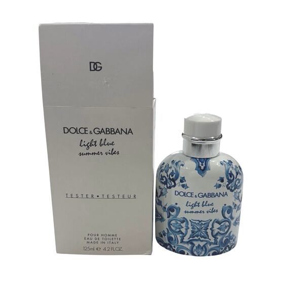 Dolce & Gabbana Other - Dolce & Gabbana Men's Light Blue Summer Vibes Pour Homme EDT Spray 4.2 oz New